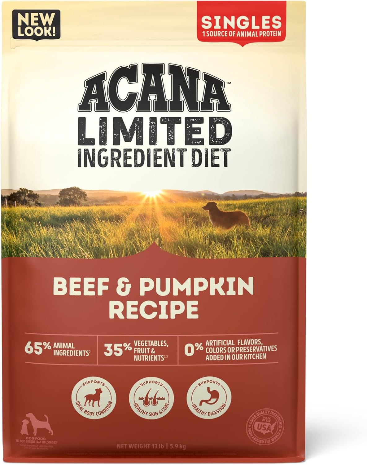ACANA Singles Limited Ingredient Beef & Pumpkin Dog Food Review