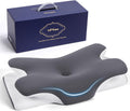 Cervical Cooling Ergonomic Pillow - Adjustable Memory Foam Support