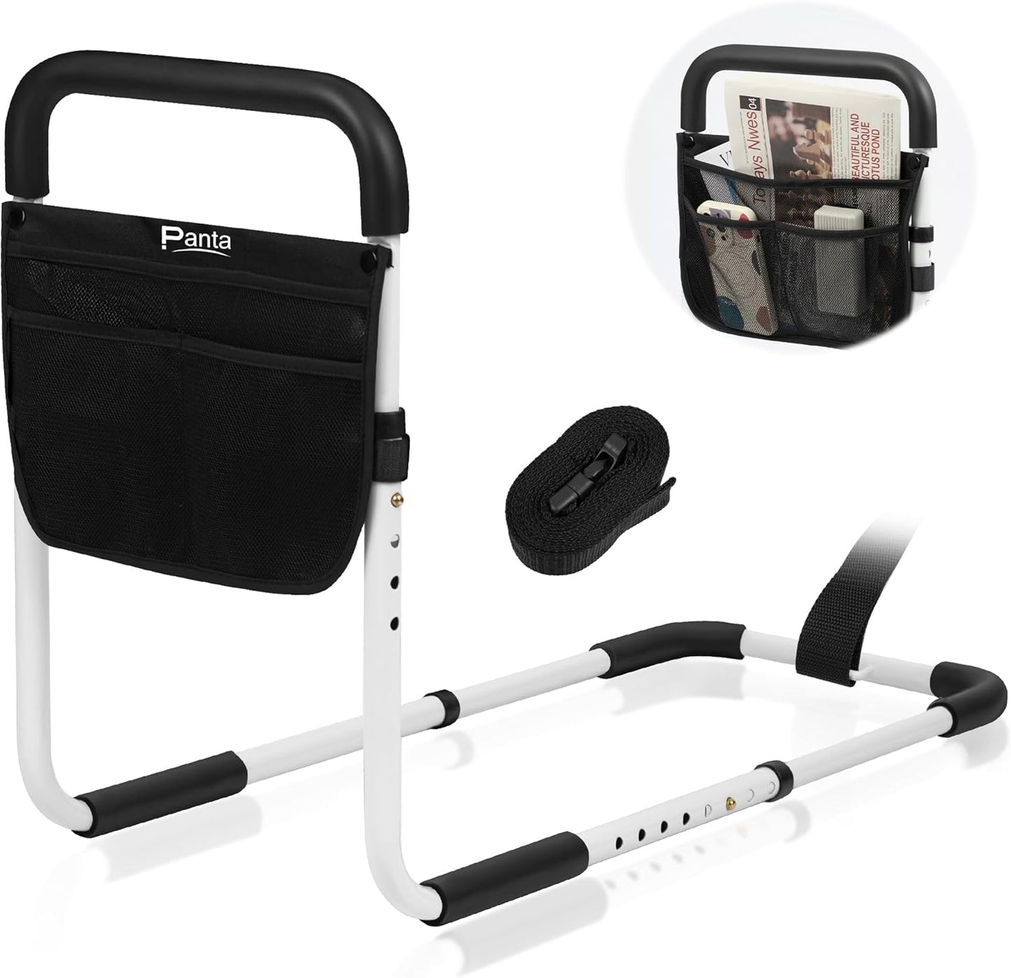 Adjustable Bed Rails for Elderly Adults - Safe Bed Assist Bar