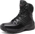 NORTIV 8 Men's Military Tactical Work Boots with Side Zipper