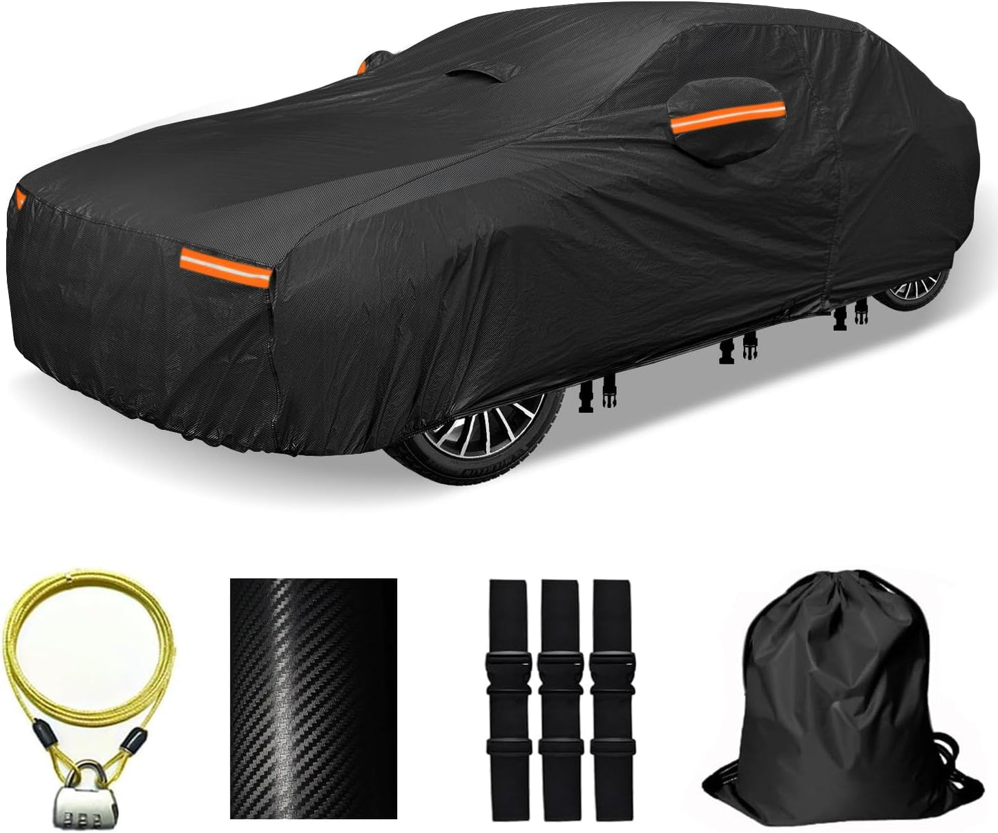 30 Layers Car Cover for All Weather Protection and Durability