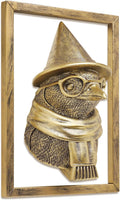 Animal Heads Wall Decor Penguin Sculpture for Unique Home Style