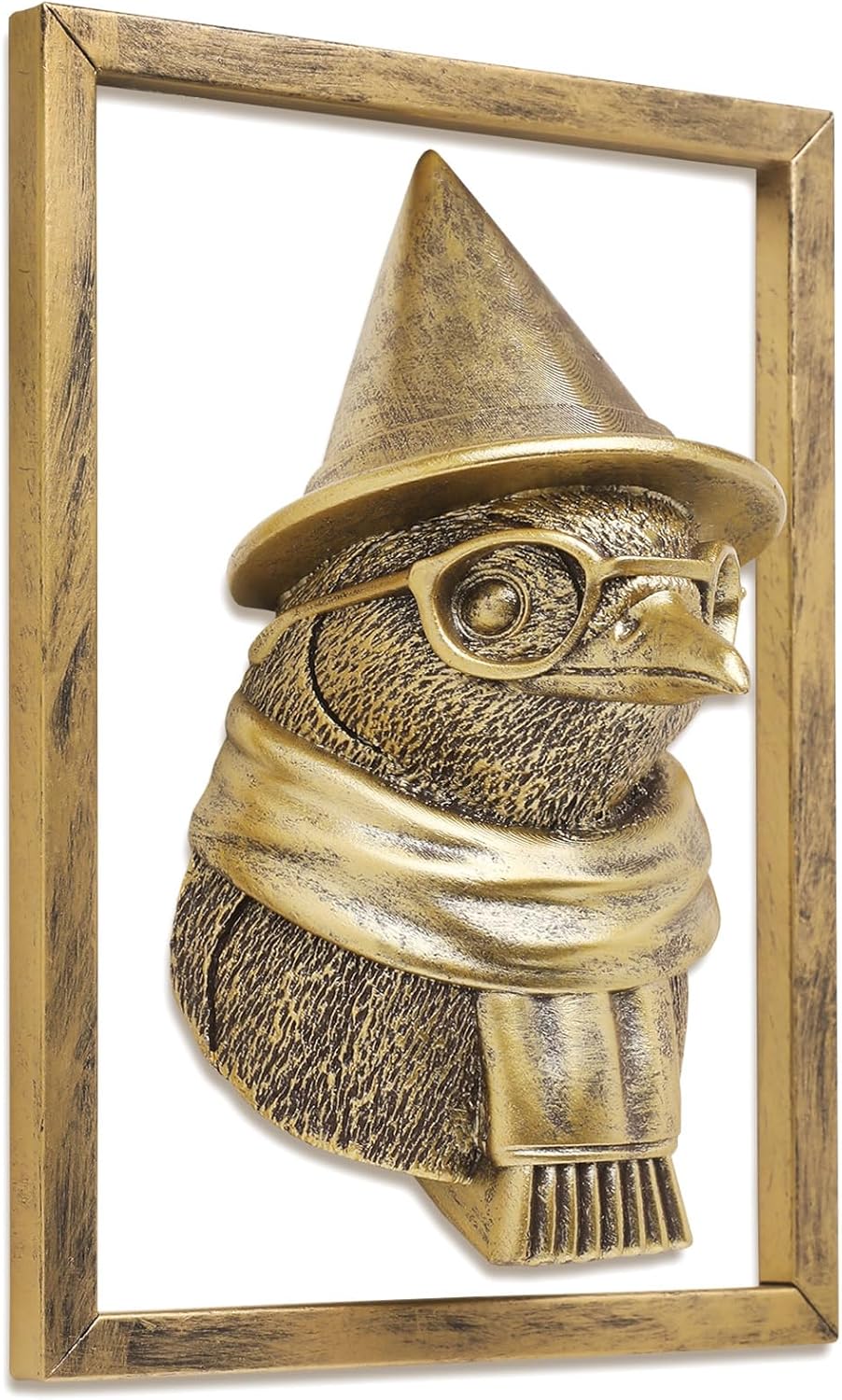 Animal Heads Wall Decor Penguin Sculpture for Unique Home Style