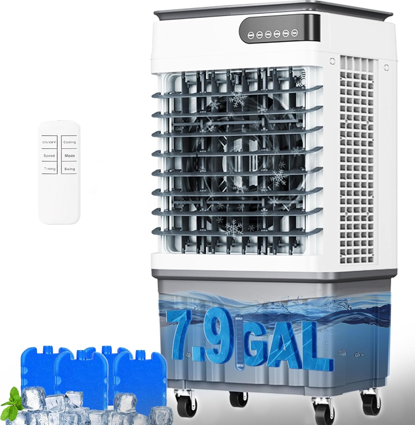 Manastin Portable Swamp Cooler: Ultimate Cooling Power