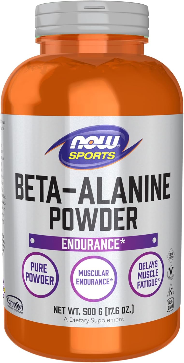 NOW Sports Beta-Alanine Pure Powder for Muscular Endurance
