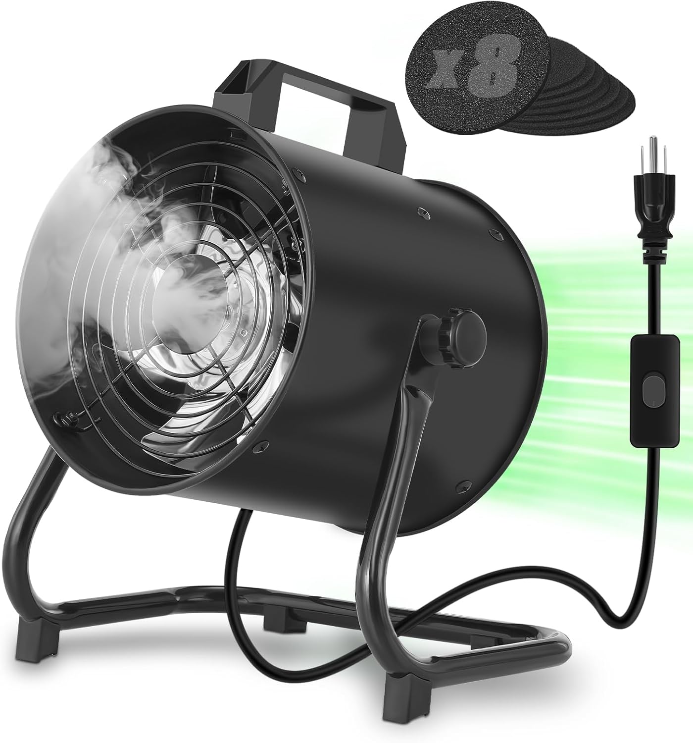 8 Inch Portable Range Hood with Powerful Suction for Cooking