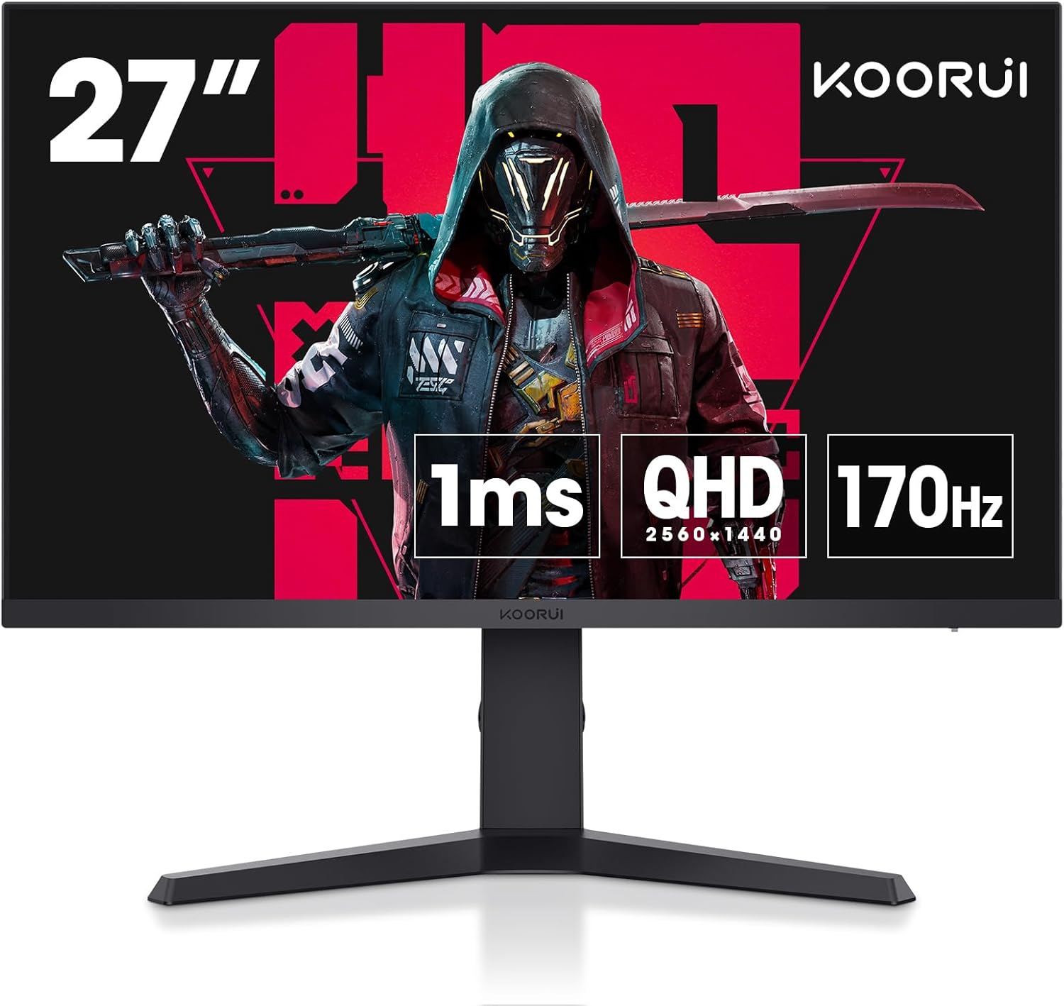 Immerse in Gaming Bliss with KOORUI 27 QHD Monitor