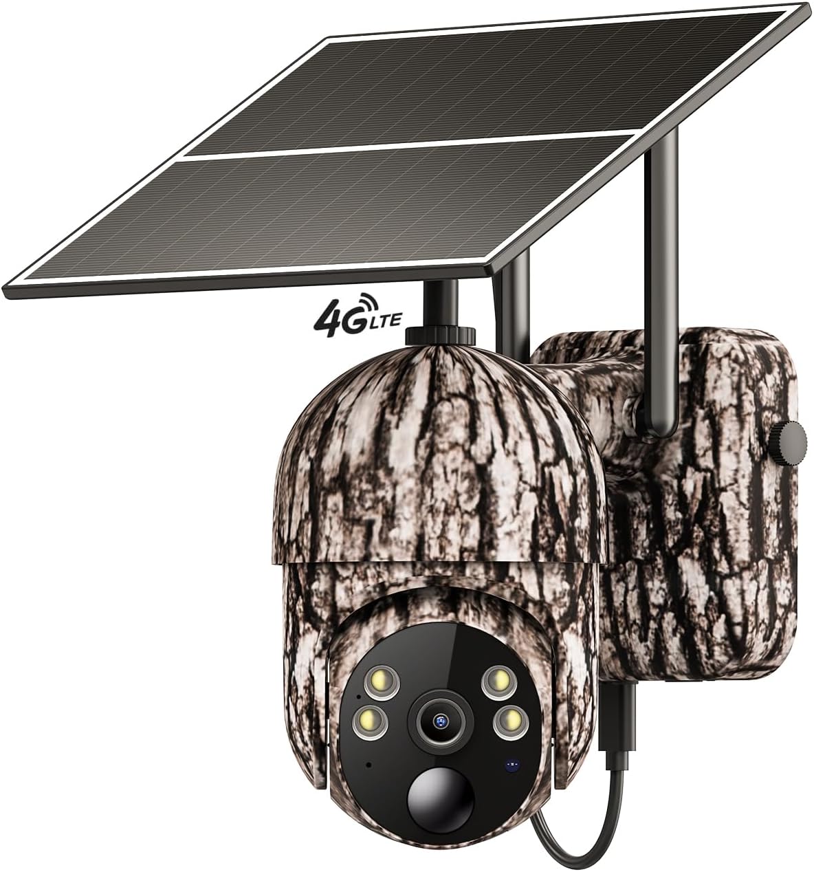 4G LTE Solar Game Camera: 360 View, Night Vision