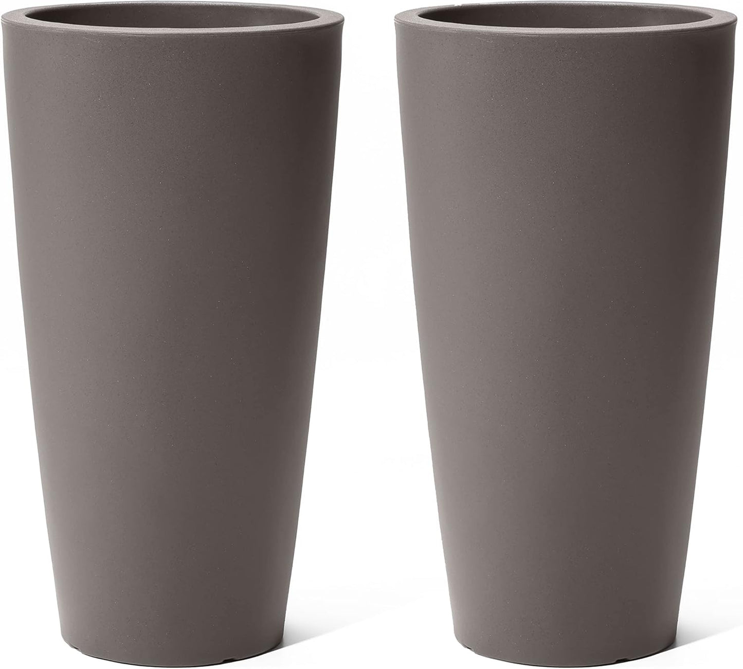 Step2 Tremont Tall Round Tapered Planter for Outdoor Use