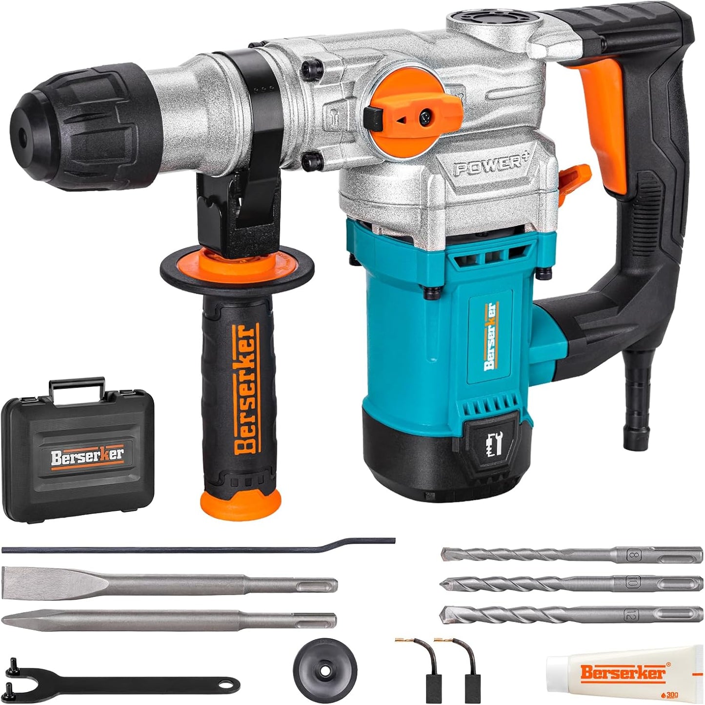 Berserker 1-1/8in SDS-Plus Rotary Hammer Drill for Concrete