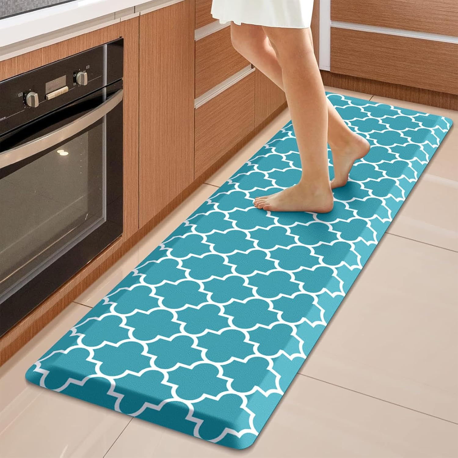 WISELIFE Anti Fatigue Floor Mat - Ergonomic Comfort for Home