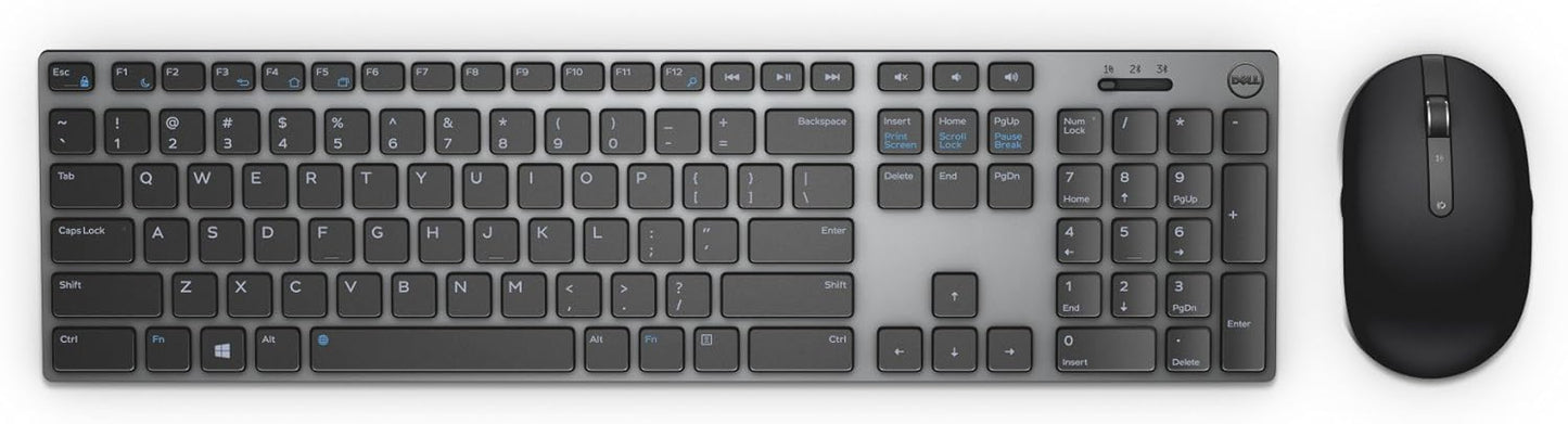 Dell KM717 Premier Wireless Keyboard and Mouse for Comfort