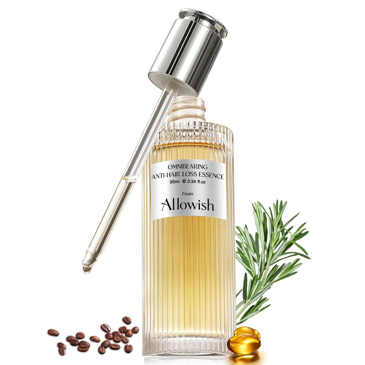 Hair Growth Serum 95 ml - ALLOWISH Rosemary Hair Thickening