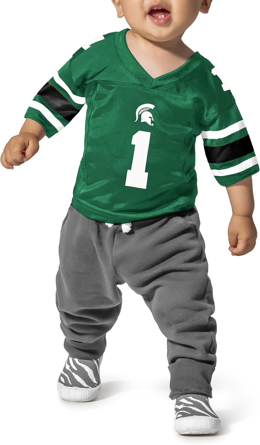 NCAA Infant Touchdown Pass Football Jersey for Baby Fans