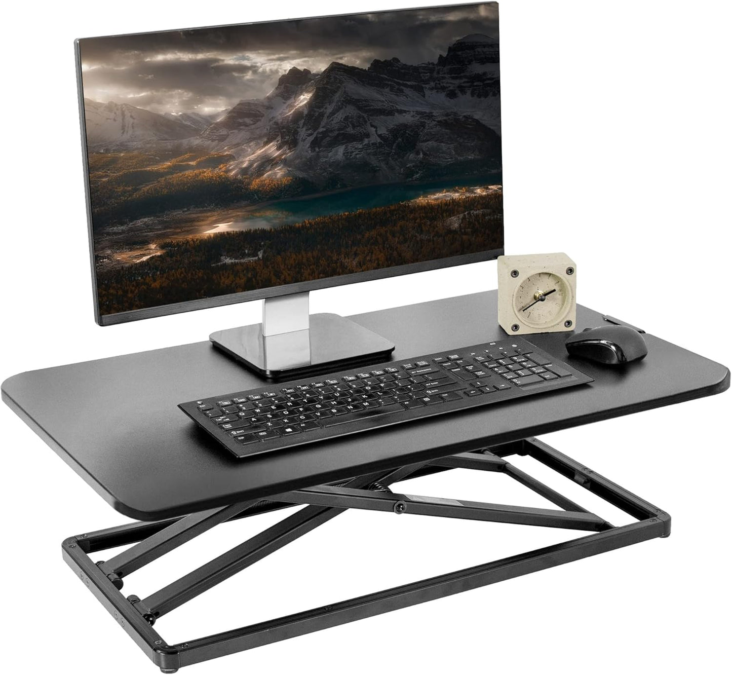 VIVO Economy Height Adjustable Standing Desk Converter for Work
