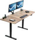 VIVO Electric 71 x 30 in Dual Motor Sit Stand Desk - Smooth Memory