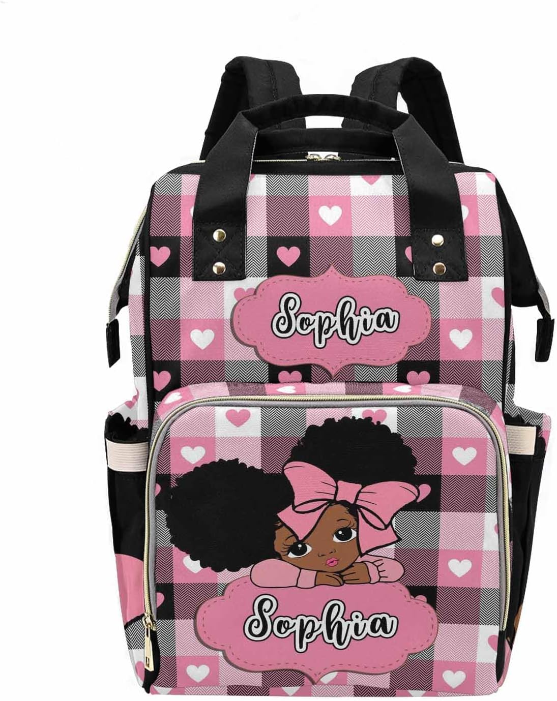 Customizable Diaper Bag - Personalized & Expandable