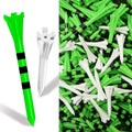 FINGER TEN Unbreakable Golf Tees Pack - Reduce Friction!