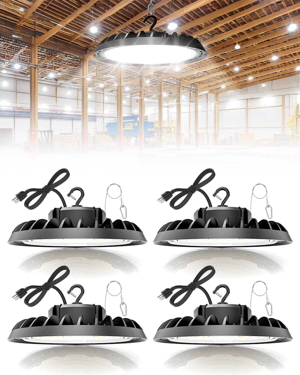 Super Bright VOLISUN 250W UFO Led High Bay Light for Workshops