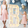 Ledido 4FT Marquee Light Up Letter B - Large 4 ft Party Letter