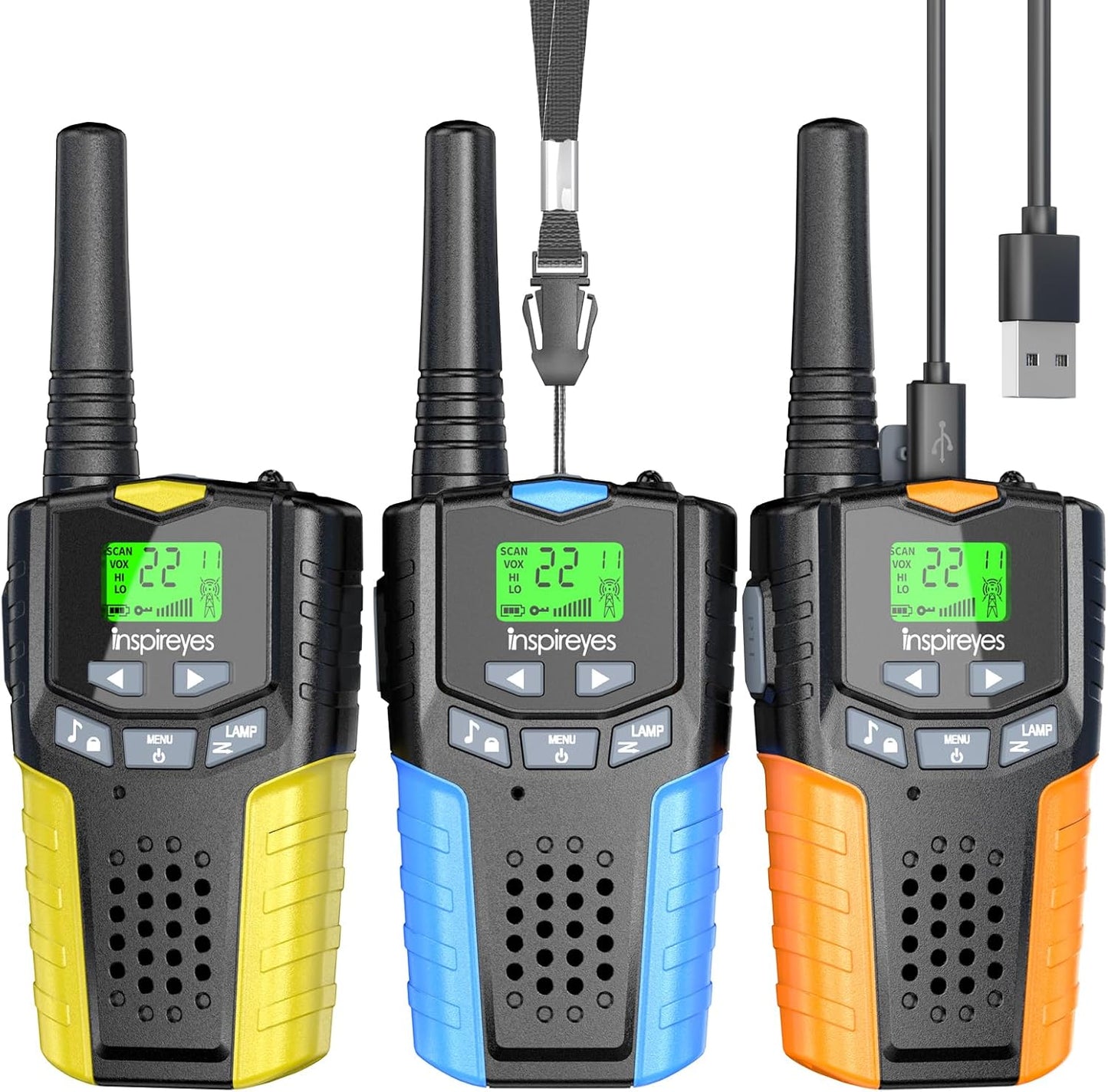Rechargeable Walkie Talkies for Kids - Fun Outdoor Communication