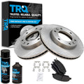 TRQ Front Brake Pad & Rotor Kit Compatible with 2006-2014 Sedona