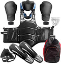 Taekwondo Boxing Gear Set Youth M 59-67 in - Full Sparring Protection