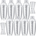 Suclain 10 Pcs Cocktail Shaker Set - Mix Like a Pro!