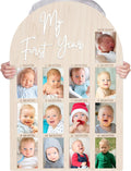 My First Year Picture Frame 33x22 in - Large Baby Monthly Milestone