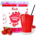 Fanale Strawberry Popping Boba Pearls - Ready to Eat Topping