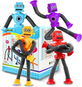 Robot Sensory Toys Telescopic Suction Cup Robot 4PCS - Sensory Fidget