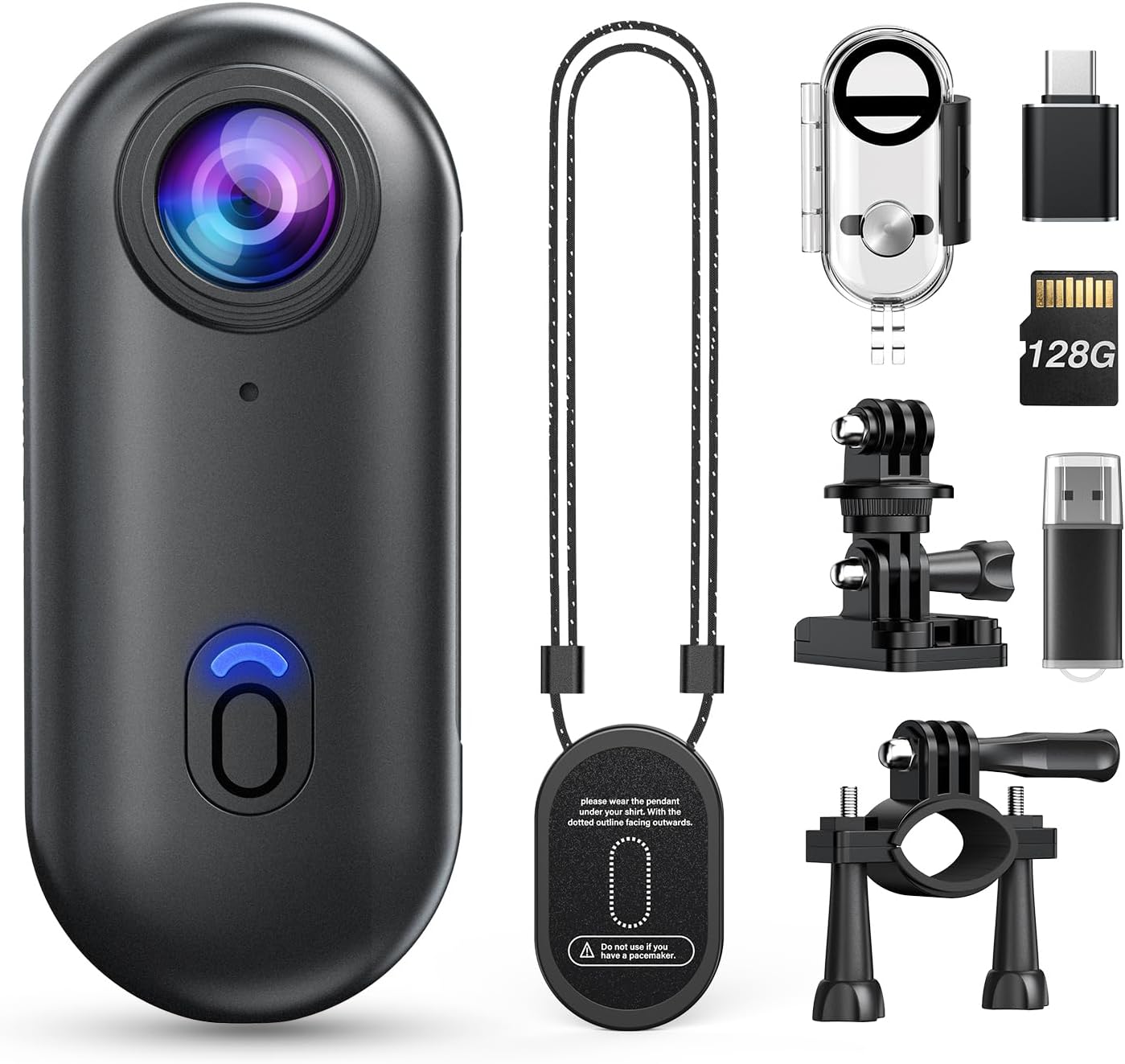 Losfom Z10 2K Action Camera: Small, Versatile, Adventure-Ready!