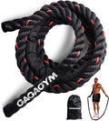 Weighted Jump Rope for Fitness - 9.8ft Heavy Battle Rope for Cardio