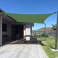 Custom Size 10ftx16ft Piquant Green Sun Shade Sail for Outdoor Use
