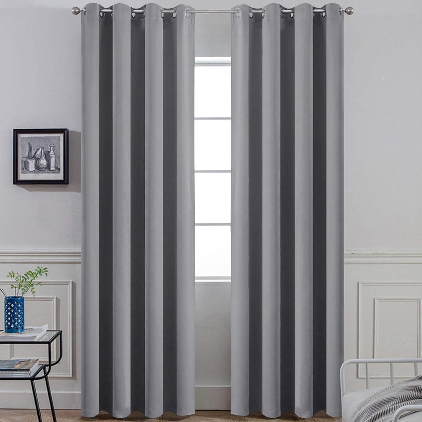 Yakamok Blackout Curtains for Room Darkening and Insulation