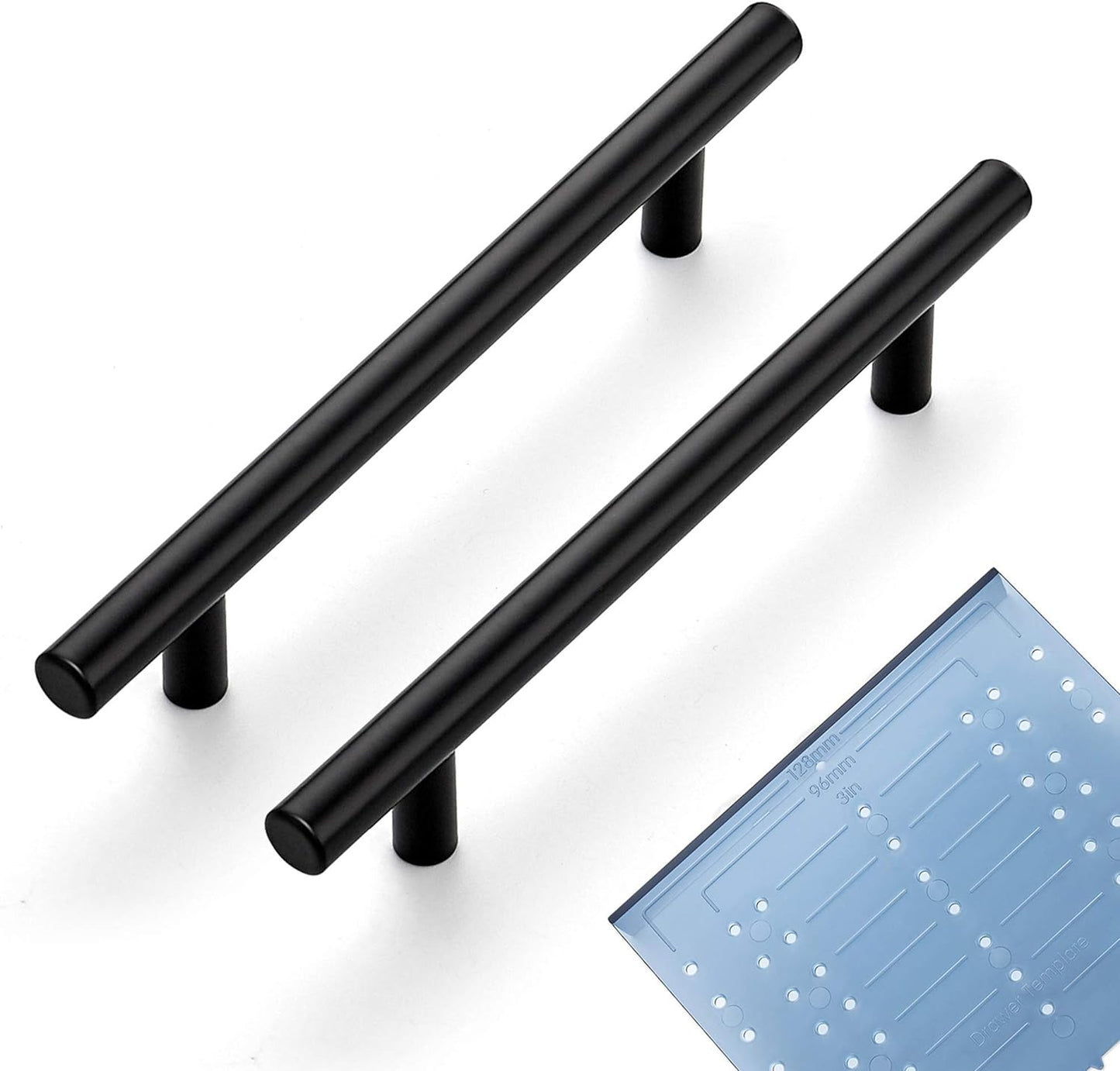 Ravinte 40 Pack Matte Black Cabinet Pulls for Modern Kitchens