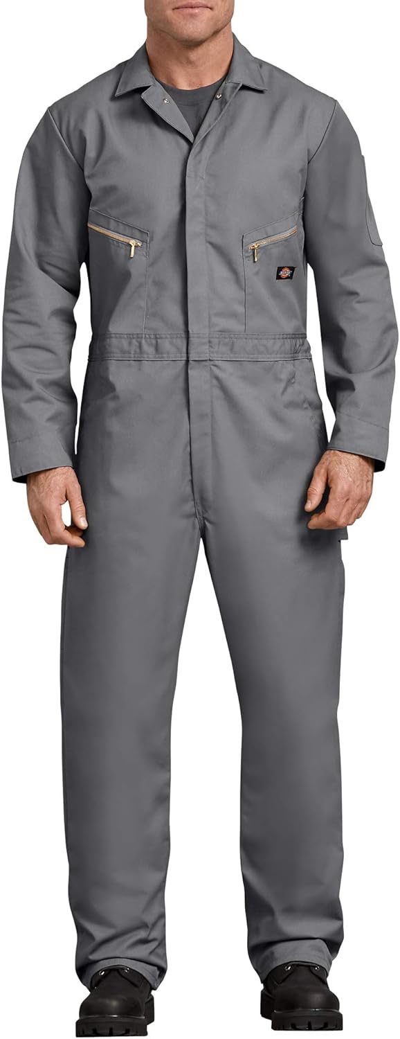 Dickies Mens Deluxe Long Sleeve Coveralls for Industrial Use