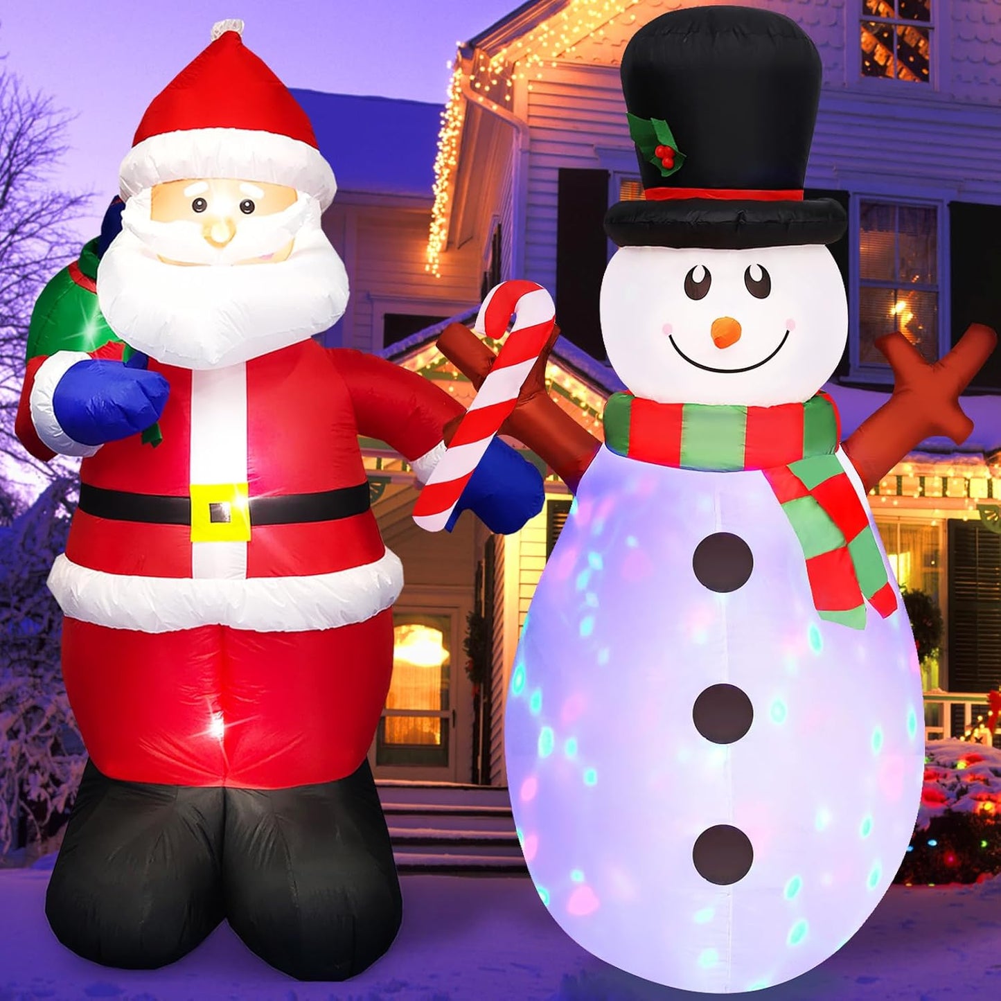 5 FT Christmas Inflatables Outdoor Decorations for Your Yard