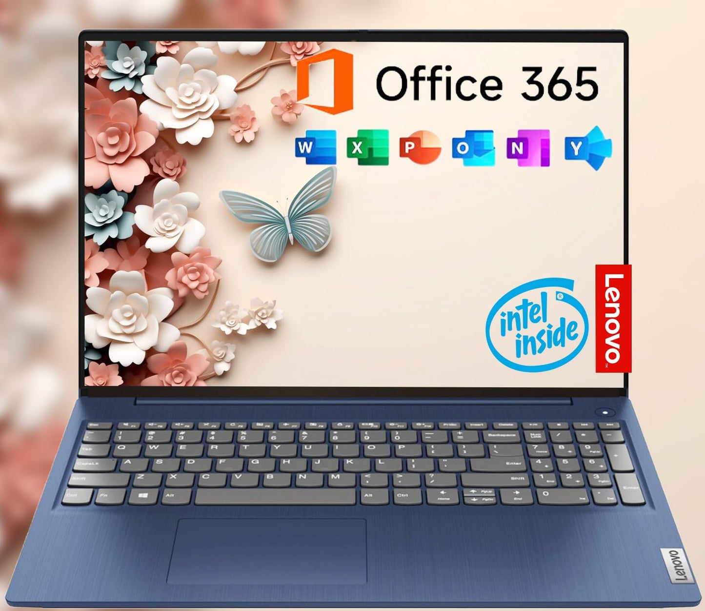 Lenovo 15.6 in IdeaPad 1 Laptop with Dual Storage and Office 365