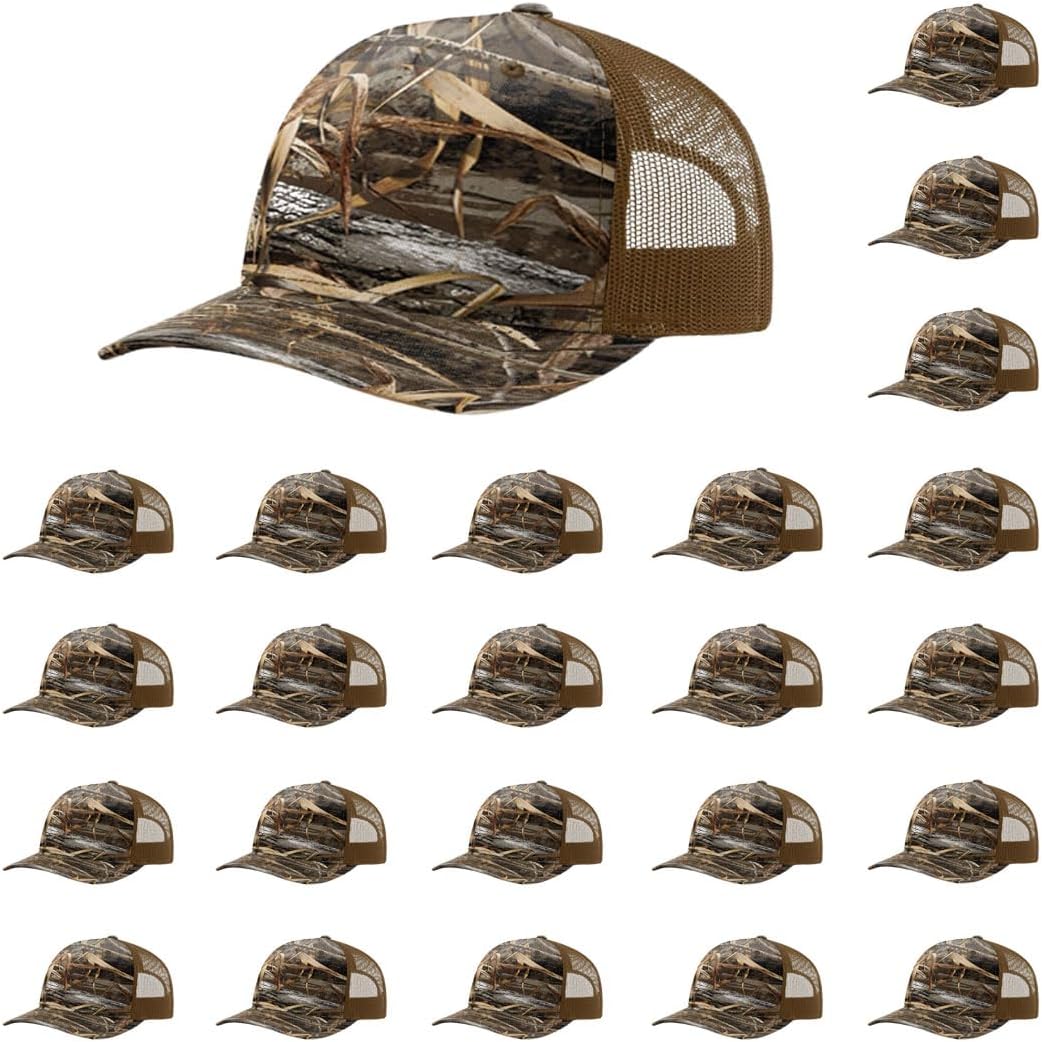 Richardson 112FP Classic Fit Adjustable Snapback Trucker Cap