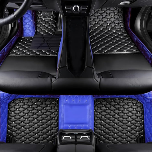Customize All-Weather Protection Luxury Leather Floor Mats for Cars