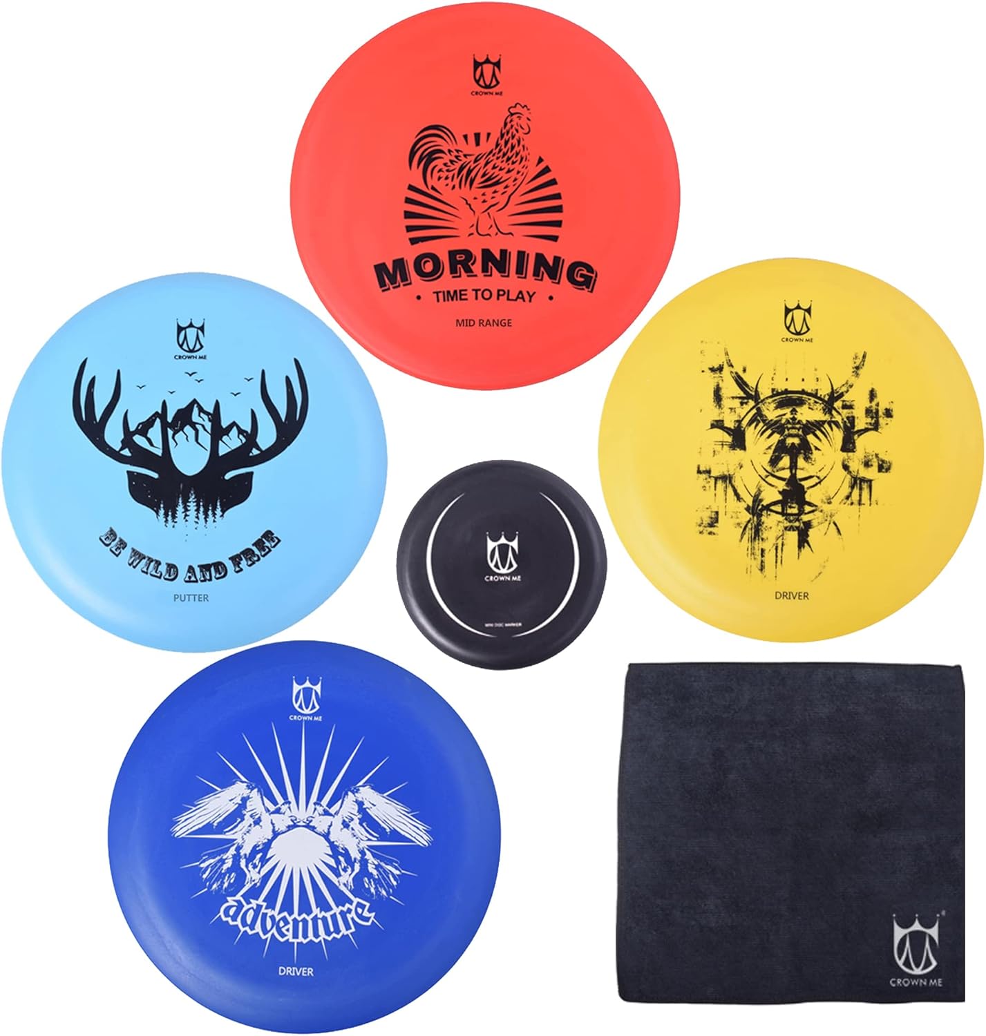 CROWN ME Disc Golf Set: Ace Every Throw!