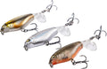 Fishing Lures Set 3Pcs Bass Whopper Topwater Rotating Tail - Realistic
