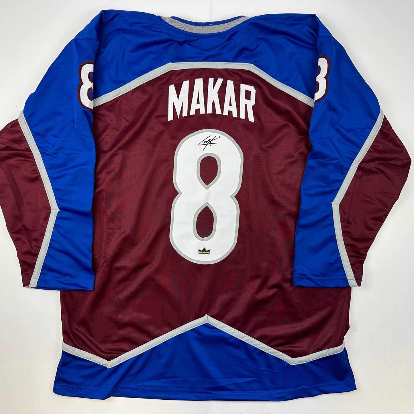 Facsimile Autographed Cale Makar Hockey Jersey for Fans