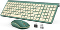 Wireless Keyboard and Mouse Combo - Slim 2.4G Type-C Receiver