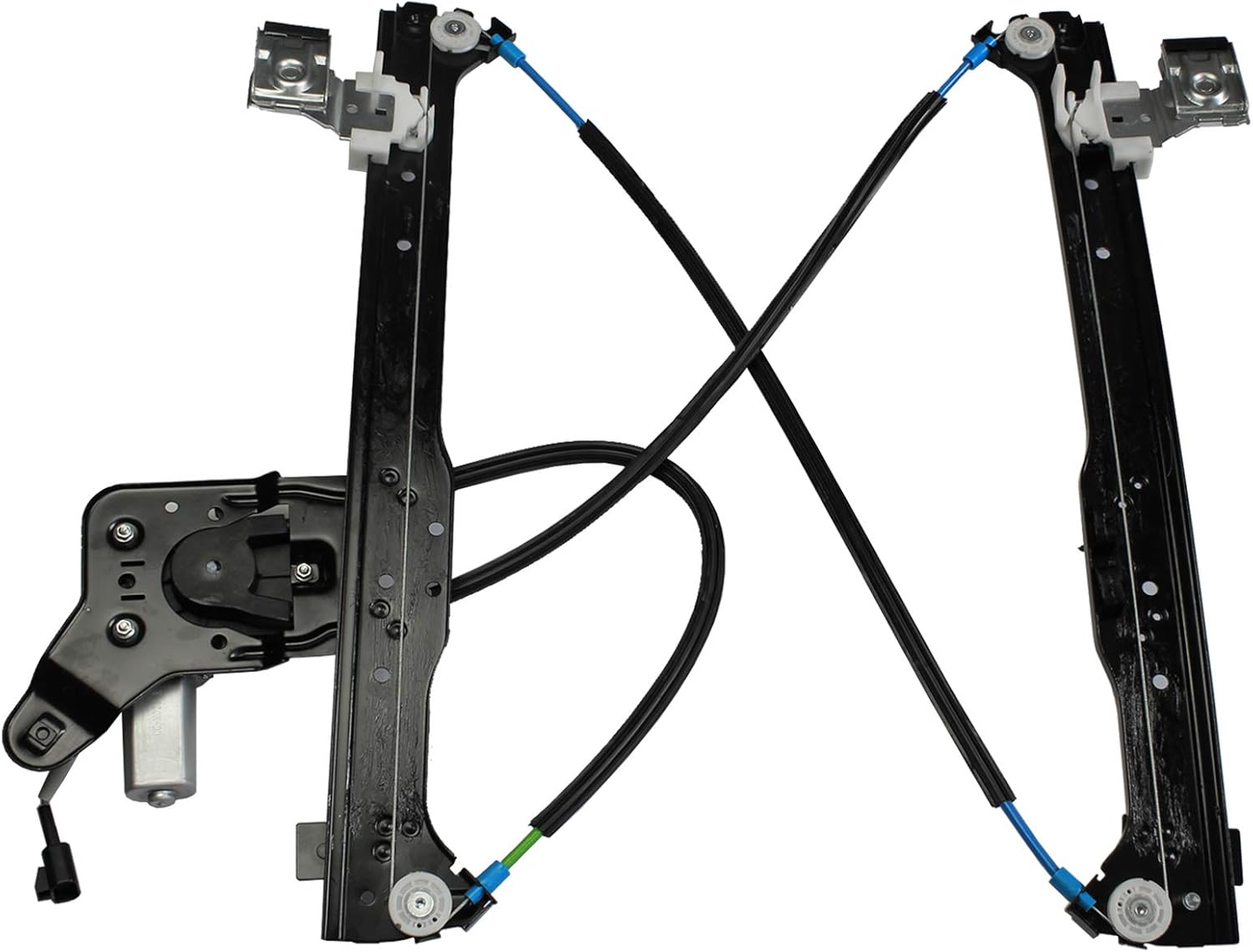 LAFORMO Rear Driver Side Power Window Regulator with Motor Assembly