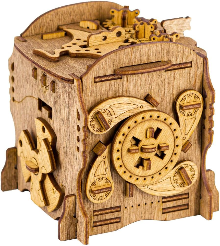 iDventure Cluebox Captain Nemo Nautilus Escape Room Puzzle Box