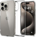 Spigen iPhone 15 Pro Max Case Ultra Hybrid - Crystal Clear