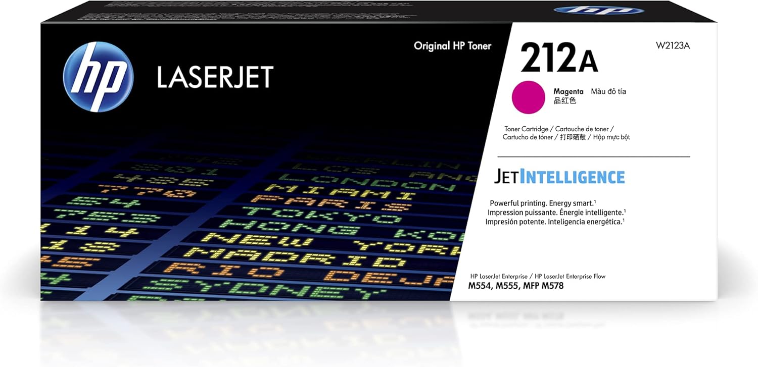 Vibrant Magenta Toner for HP M554/555 & M578 Series