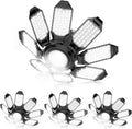 Garage Lights Super Bright 250W LED Ceiling Light w/ 8 Panels - 4Pack